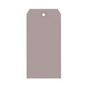 #5 Shipping Tag Pack 4-3/4" x 2-3/8", 1000 Pack, Gray