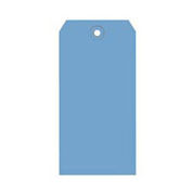 #6 Shipping Tag Pack 5-1/4" x 2-5/8", 1000 Pack, Dark Blue