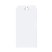 #7 Shipping Tag Pack 5-3/4" x 2-7/8", 1000 Pack, White