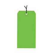 #1 Strung Tag Pack 2-3/4" x 1-3/8", 1000 Pack, Light Green