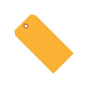 #2 Tag Pack 3-1/4" x 1-5/8", 1000 Pack, Orange Fluorescent