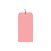 #6 Wired Tag Pack 5-1/4" x 2-5/8", 1000 Pack, Pink