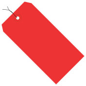 #8 Wired Tag Pack 6-1/4" x 3-1/8", 1000 Pack, Red