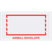 5-1/2" x 10" Airbill Envelope, Red Border, 1000 Pack