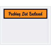 4-1/2"x6" Orange Packing List Enclosed, Panel Face, 1000 Pack