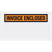 5-1/2"x10" Orange Invoice Enclosed, Panel Face, 1000 Pack