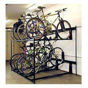 8-Bike Rack Double Decker, Non-Locking