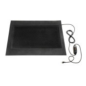 Cozy Products Outdoor Snow Melt Mat, Black, 36"x 28"