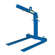 Vestil Overhead Crane & Hoist Pallet Lifter Adjustable Forks OLA-4-42 4000 Lb. Capacity