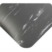 Wearwell Antimicrobial Tile Top Anti-Fatigue Mat, 1/2" Thick, 24x36, Charcoal