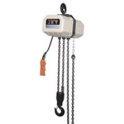 JET Electric Chain Hoist 20' Lift, 1 Ton, 1 Phase 115/230V