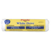 White Dove Smooth 3/8" Nap Woven Covers  9", 15/Pack - Pkg Qty 15
