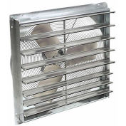 TPI Shutter Mounted Exhaust Fan - 14" Blade Diameter - 120V - -1/8 HP