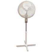 TPI Oscillating Office Fan - 16" Blade Diameter - 40"H Floor Fan