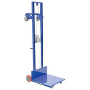 Vestil LLW-202058-FW Steel Construction Lite Load Lift, Winch Operation