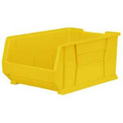 Akro-Mils Super-Size Stacking Bin 30288, 16-1/2"W x 23-7/8"D x 11"H Yellow