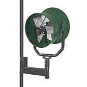 Triangle Engineering 30" Horizontal Mount Fan With Poly Housing 1/2 HP 7900 CFM Single Phase