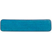 Rubbermaid 24" Microfiber Wet Room Pad, Blue, Q411