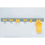 Rubbermaid 34"W Closet Organizer/Tool Holder, RCP199300GY