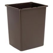Rubbermaid Glutton® Container, 56 Gallon, Brown - Pkg Qty 4