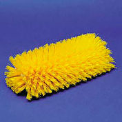 Boardwalk Dual-Surface Scrub Brush, Yellow Polypropylene Bristles, 10" Brush, Plastic