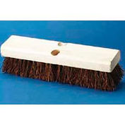 Boardwalk Deck Brush Head, 2" Brown Palmyra Bristles, 10" Brush - Pkg Qty 12
