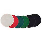 Boardwalk Polishing Floor Pads, 18" Diameter, White, 5/case