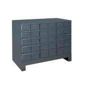 Durham Steel Drawer Cabinet 027-95 - With 30 Drawers 34"W x 17-1/4"D x  26-7/8"H