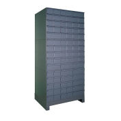 Durham Steel Drawer Cabinet 029-95 - With 90 Drawers 34"W x 17-1/4"D x  69-1/8"H
