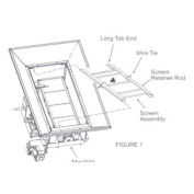 SunStar Radiant Safety Screen, Radiant Safety Screen, For 65Kto 80K BTU Ceramic Heaters