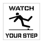 NMC PMS201 Plant Marking Stencil 20x20 - Watch Your Step