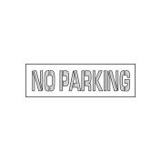 24" x 4" Parking Lot Stencil, No Parking