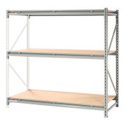 Record Storage Rack Add-On, 96"W x 36"D x 72"H, Gray