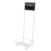 Good L GLWSS Shopping Basket Stand with Black Sign