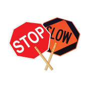 NMC PS4 Paddle Sign, Stop/Slow Paddle