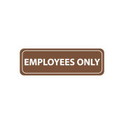 NMC AS9 Architectural Sign - Employees Only