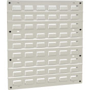 Global Industrial Louver Panel, 18"W x 19"H. Steel, Tan