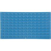 Global Industrial Steel Louver Panel, 36"W, Blue