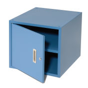 16"H Stackable Hanging Cabinet, Blue