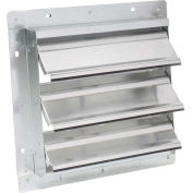 Global Industrial Shutter For 12" Venturi Mounted Exhaust Fan, 15-1/8"W