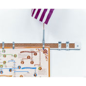 Balt® Map Rail Accessory - 2" Hook Clip with Flag Holder
