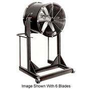 Americraft 36" EXP Aluminum Propeller Fan With High Stand 1 HP, 13000 CFM, 3 Phase