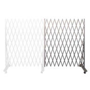 Mobile Folding Security Gate Add-on 6'H x 6'W In-Use, XL665