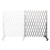 Mobile Folding Security Gate Add-on 7'H x 6'W In-Use, XL675