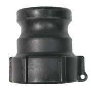 BE Pressure 90.737.040, 2" Polypropylene Camlock Fitting, Male Coupler x FPT Thread