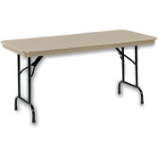 KI DuraLite Folding Table - 96x30" - Gray