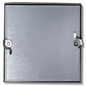 Duct Access Door w/No Hinge, Galvanized Steel, 12x12