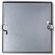 Duct Access Door w/No Hinge, Galvanized Steel, 18x18