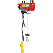 Vestil Mini-Electric Cable Hoist Double Line Capacity 200 Lb.