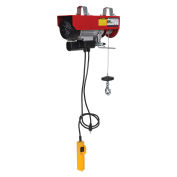 Vestil Mini-Electric Cable Hoist 400 Lb. Single & Double Line Capacity 800 Lb.